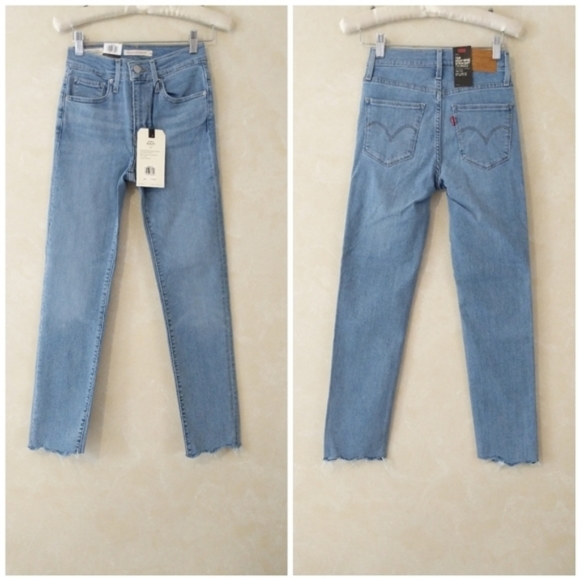 Levi's Denim - Levi's 724 High Rise Straight Leg Stretch Jeans